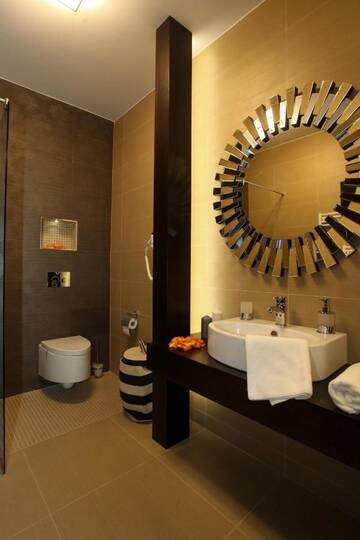 Фото номера Двухместный номер с 1 кроватью и балконом Отель Hotel Orhideea г. Негрешти-Оаш 6